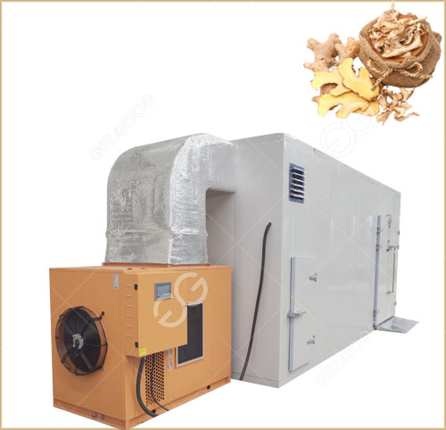 heat pump ginger drying machine